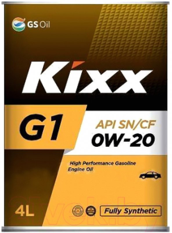 Масло моторное - 4 литра Kixx G1 Api Sp 0W20