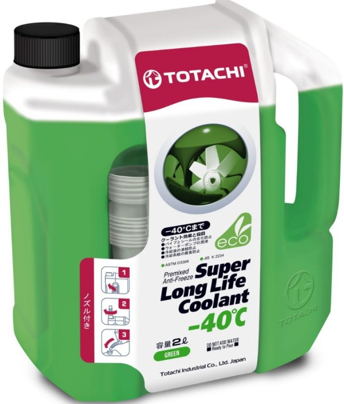 Антифриз - 2 литра Totachi Niro Super Long Life Coolant -40C