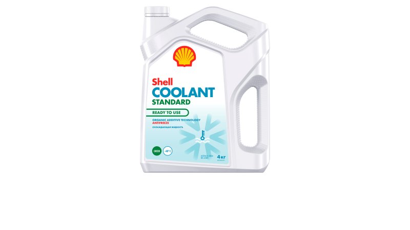 Антифриз - 4 литра Shell Coolant Standart -40C