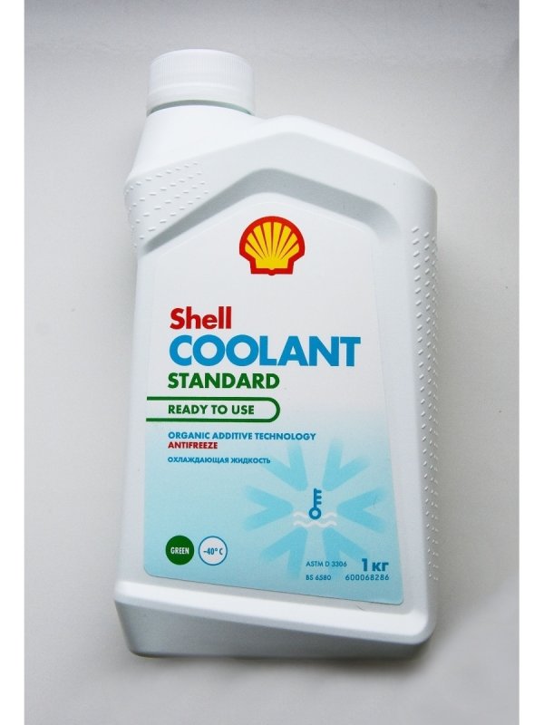 Антифриз - 1 литр Shell Coolant Standart -40С