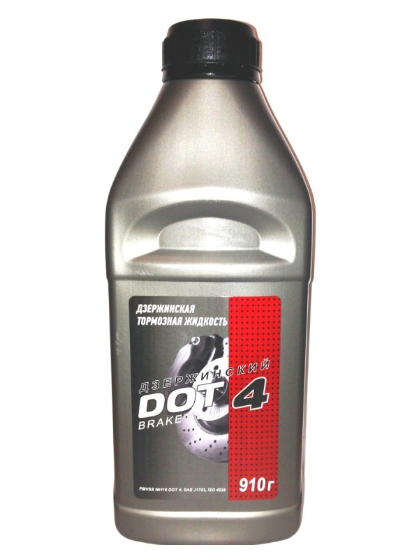 Жидкость тормозная - 1 литр Дзержинский Dot 4