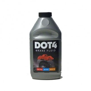 Жидкость тормозная - 1 литр Dot 4 Dot 4