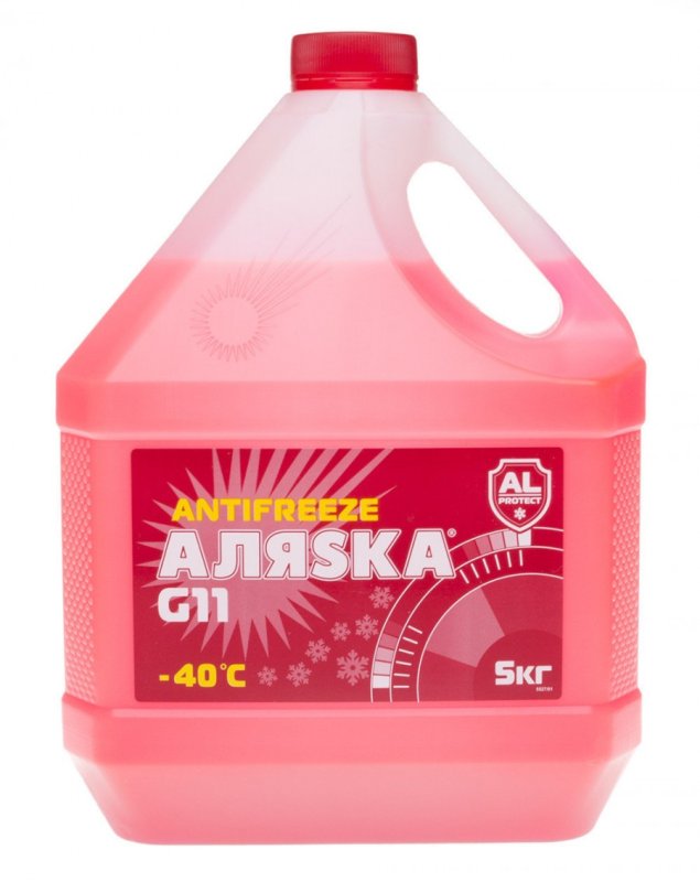Антифриз - 5 литров Аляска -40C