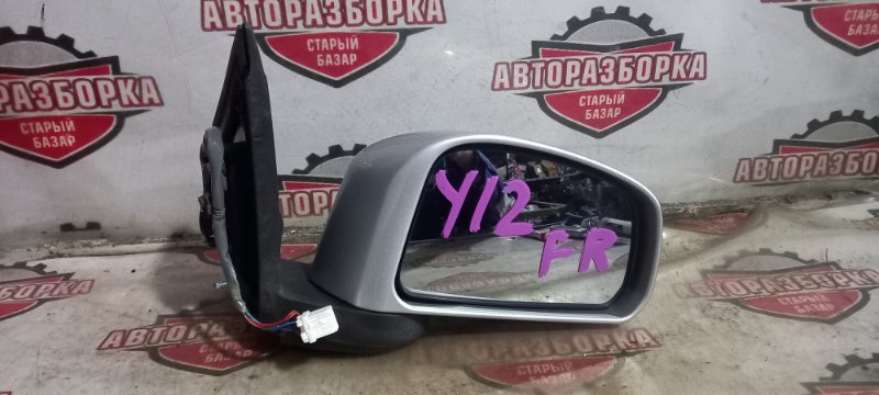 Зеркало Nissan Wingroad Y12 HR15DE 2013 правое (б/у)