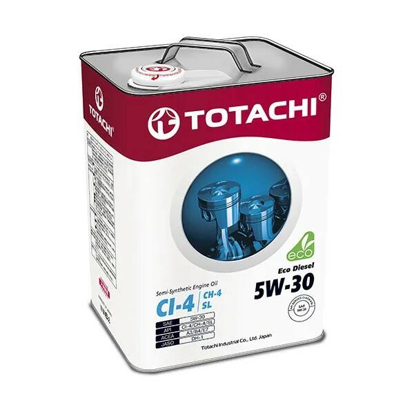 Масло моторное - 6 литров Totachi Ci-4 Ch-4 Sl 5W30