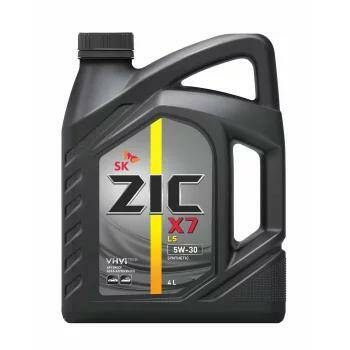 Масло моторное - 4 литра Zic X7 Sn Cf 5W30