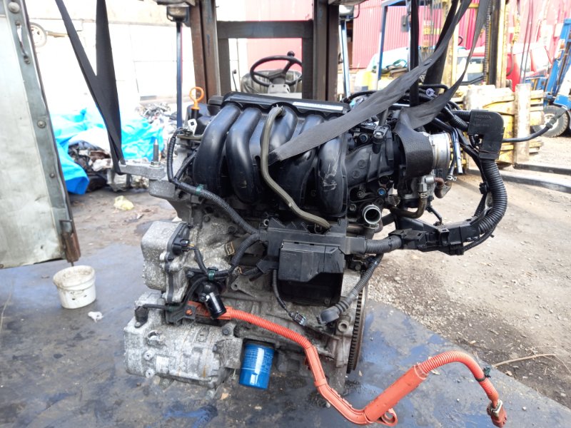 Двигатель в сборе Honda Fit GP5 LEB (б/у)