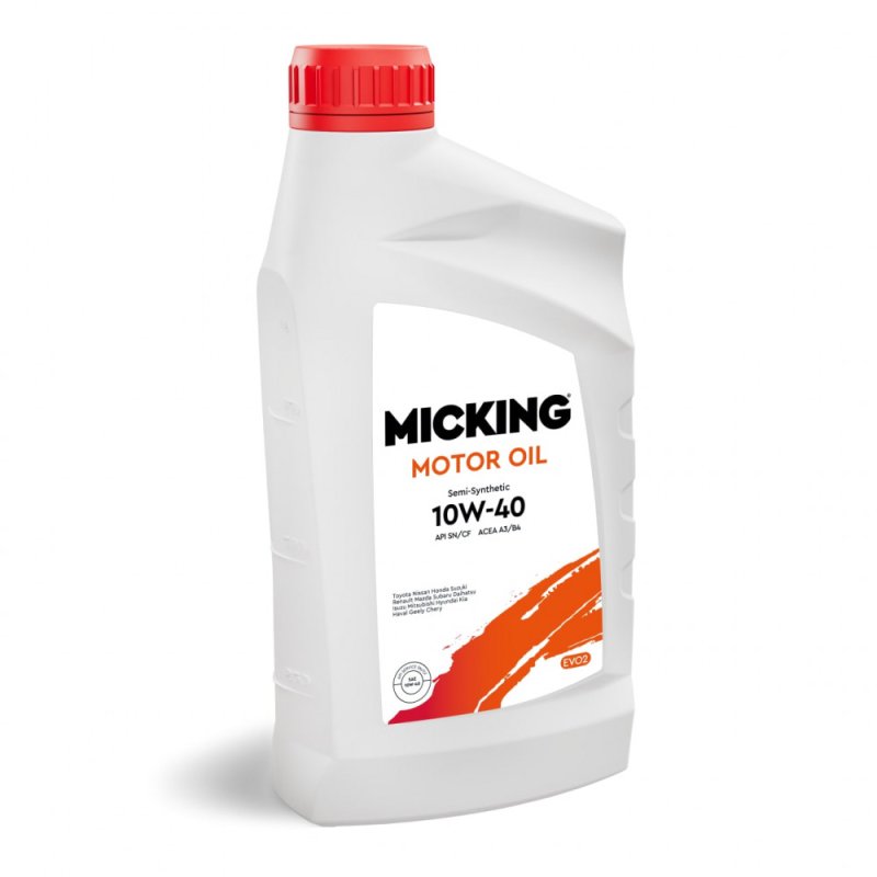 Масло моторное - 1 литр Micking A3/B4 10W40