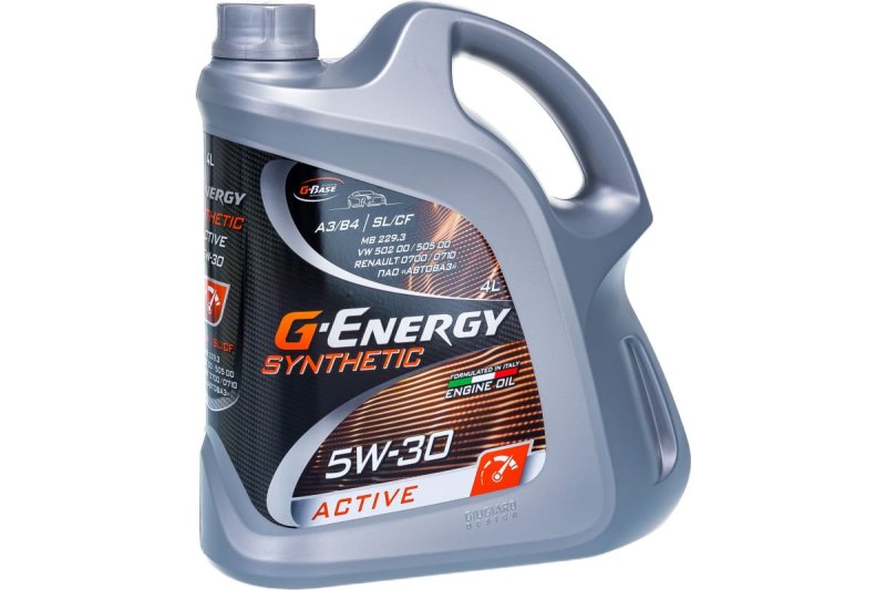 Масло моторное - 4 литра G-Energy Active 5W30