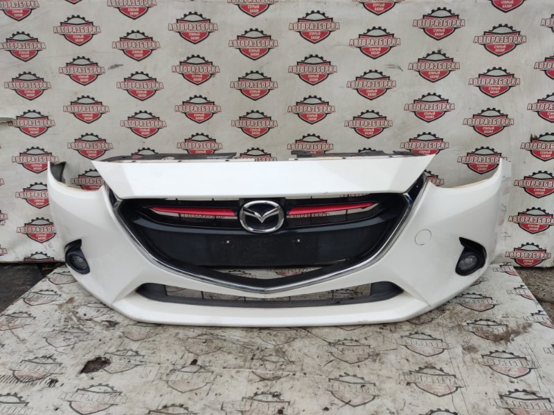 Бампер Mazda Demio DJ5FS S5 2015 передний (б/у)