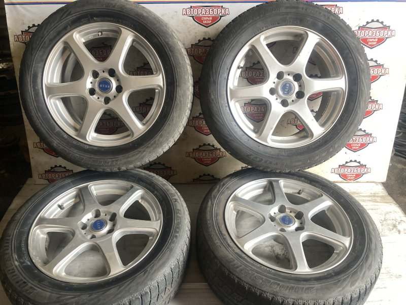 Комплект из 4-х колёс R17 / 215 / 60 ЯПОНИЯ BRIDGESTONE BLIZZAK FOR TAXI TM-03 5x100 лит. 38ET (б/у)