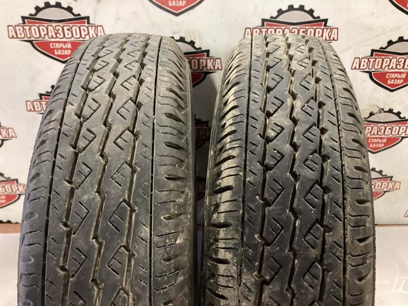 Комплект из 2-х колёс R14 / 165 / 75 ЯПОНИЯ BRIDGESTONE V-600 4x114.3 штамп. 40ET (б/у)