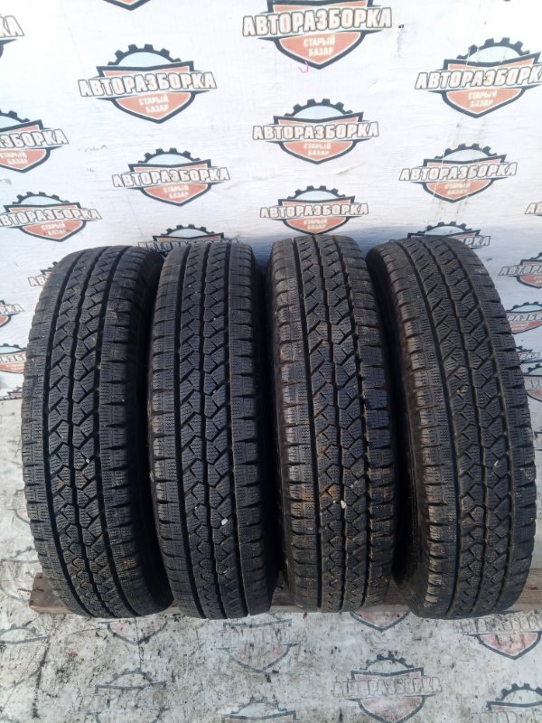 Комплект из 4-х колёс R13 / 155 / 80 ЯПОНИЯ BRIDGESTONE BLIZAK 4x100 штамп. 44ET (б/у)