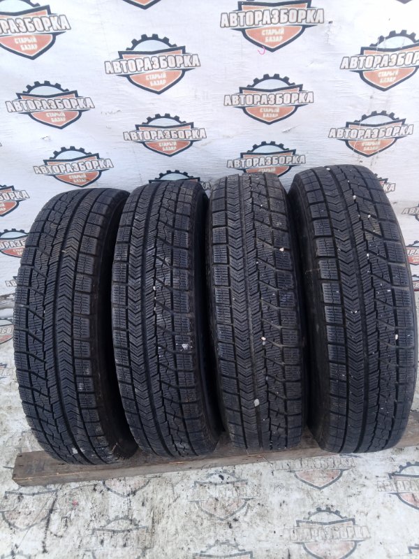 Комплект из 4-х колёс R13 / 155 / 80 ЯПОНИЯ BRIDGESTONE BLIZZAK VRX 4x110, 4x100 штамп. 45ET (б/у)