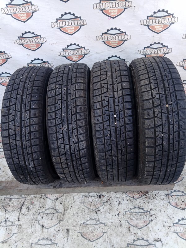 Комплект из 4-х колёс R15 / 175 / 65 ЯПОНИЯ YOKOHAMA ICE GUARD IG60 4x100 штамп. 46ET (б/у)