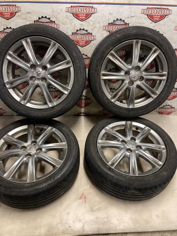 Комплект из 4-х колёс R16 / 195 / 50 Тайланд BRIDGESTONE POTENZA  Adrenalin 4x100 лит. 51ET (б/у)