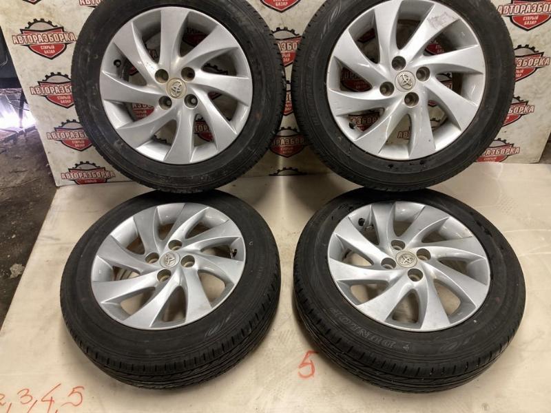 Комплект из 4-х колёс R15 / 185 / 60 КИТАЙ DUNLOP EC202 4x100 лит. 40ET (б/у)