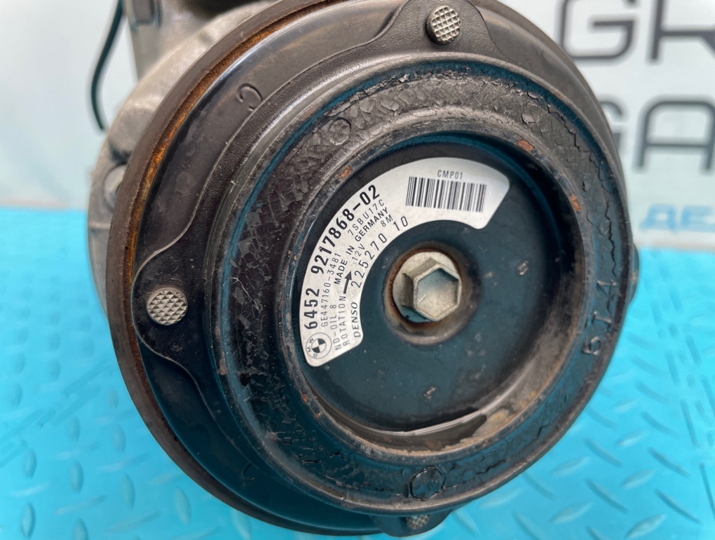 Компрессор кондиционера 5-Series 2010 F07 N55B30A 3.0