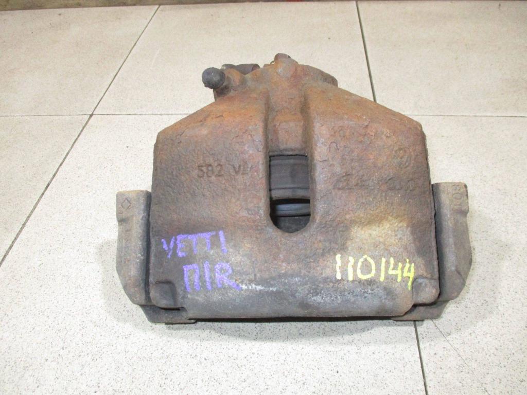 Суппорт передний правый Skoda Yeti 2012 5L CDAB 1K0615124E Б/У