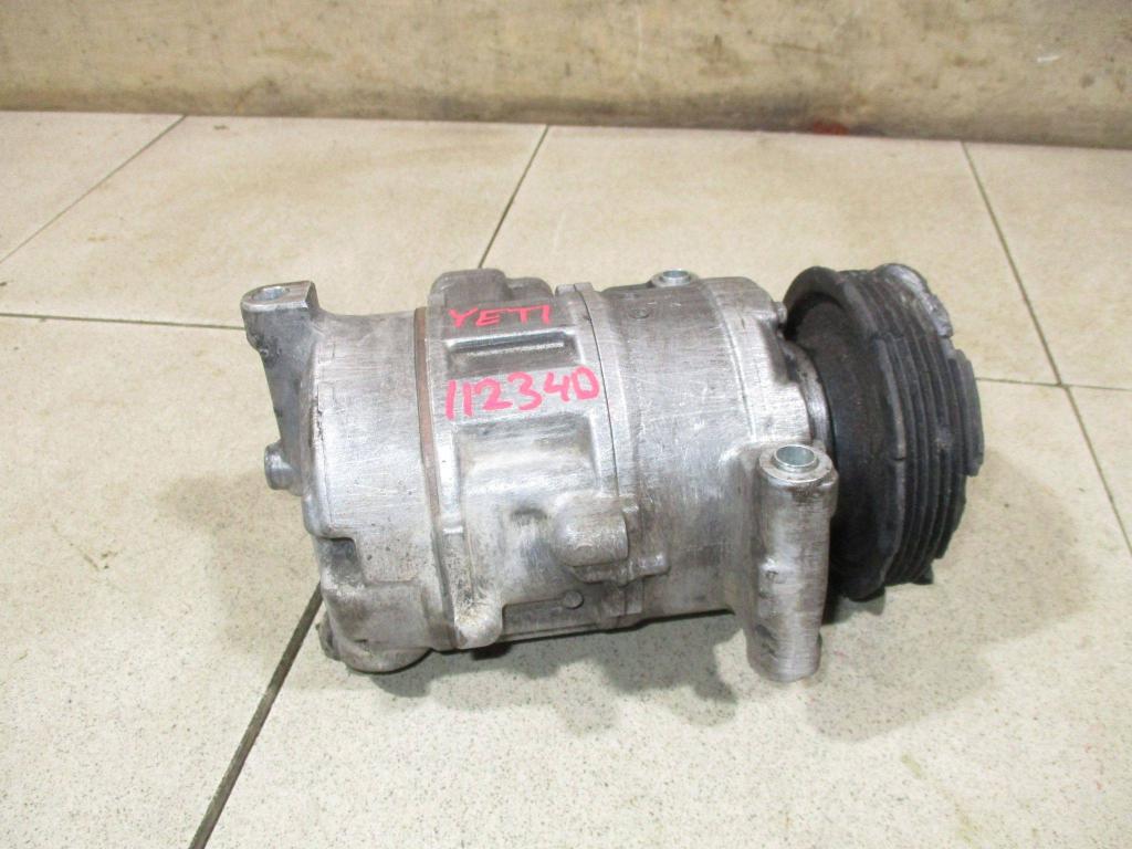 Запчасть компрессор кондиционера Skoda Yeti 2012 5L CDAB 1K0820808A Б/У Компрессор кондиционера Skoda Yeti 2012 5L CDAB 1K0820808A Б/У