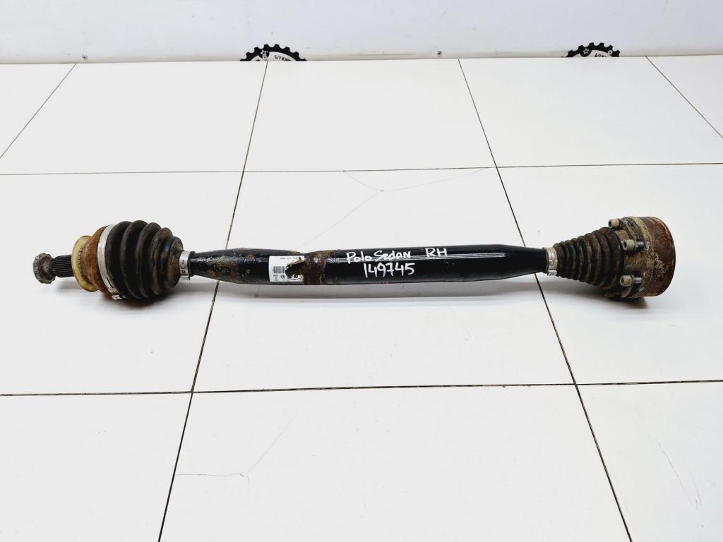 Полуось передняя правая Volkswagen Polo 5 6R0407762K Б/У