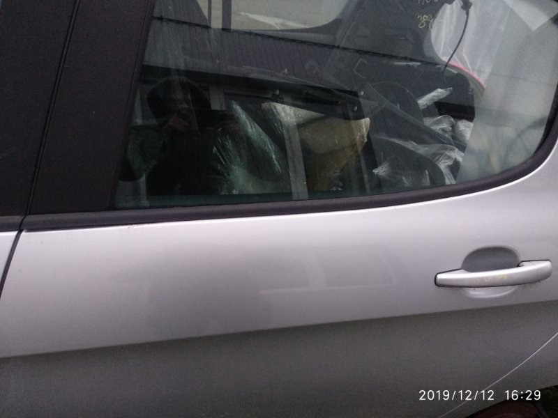 Молдинг стекла двери прижимной Peugeot 308 T7 EP6CDT 2007 задний левый (б/у)