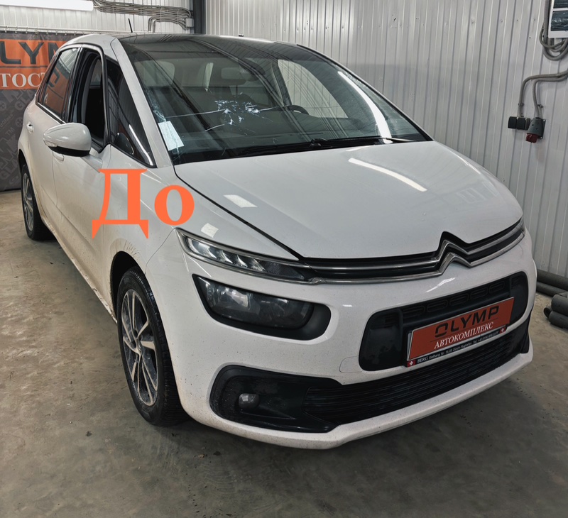 Стекло лобовое переднее C4 Picasso 2014-2020 3D DV6C