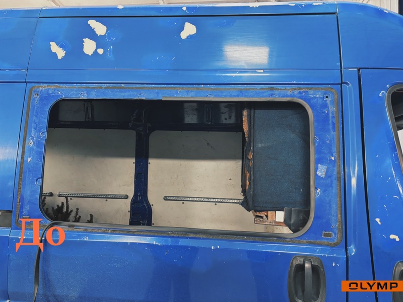 Стекло двери правое Peugeot Boxer 2006-2024 L4H2 8569Q9 новая