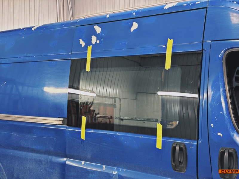 Стекло двери правое Boxer 2006-2024 L4H2