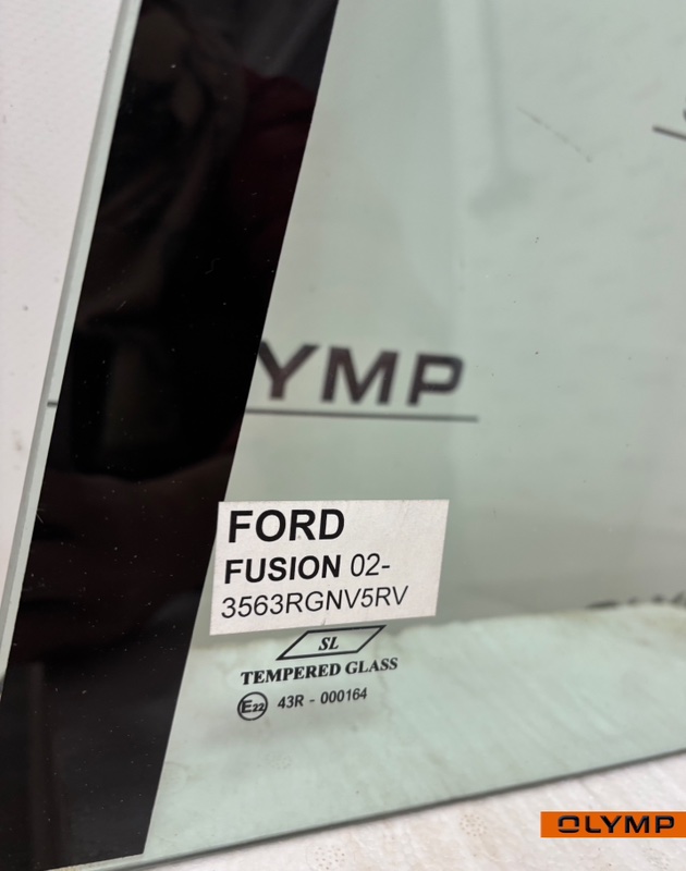 Стекло двери заднее правое Fusion 2002-2012 CBK FXJC