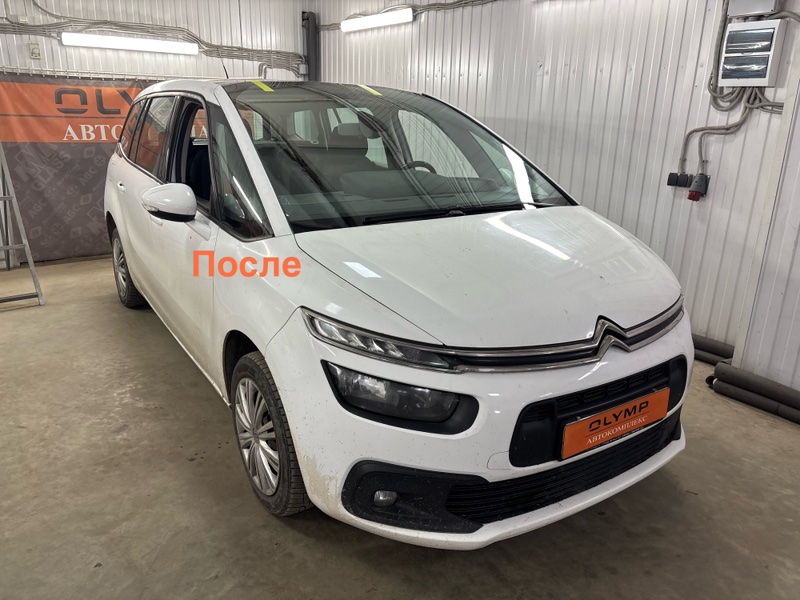 Стекло лобовое переднее C4 Picasso 2014-2020 3D DV6C