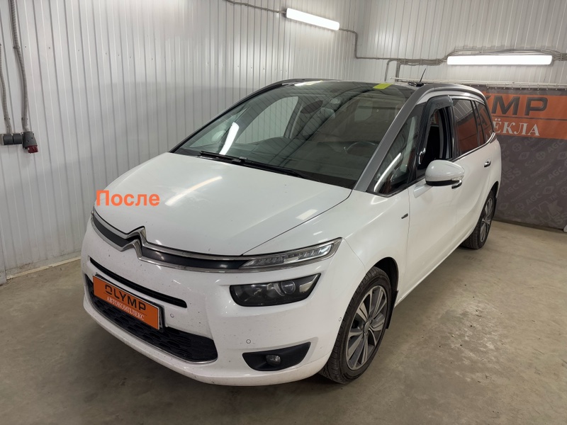 Стекло лобовое переднее C4 Picasso 2014-2020 3D DV6C