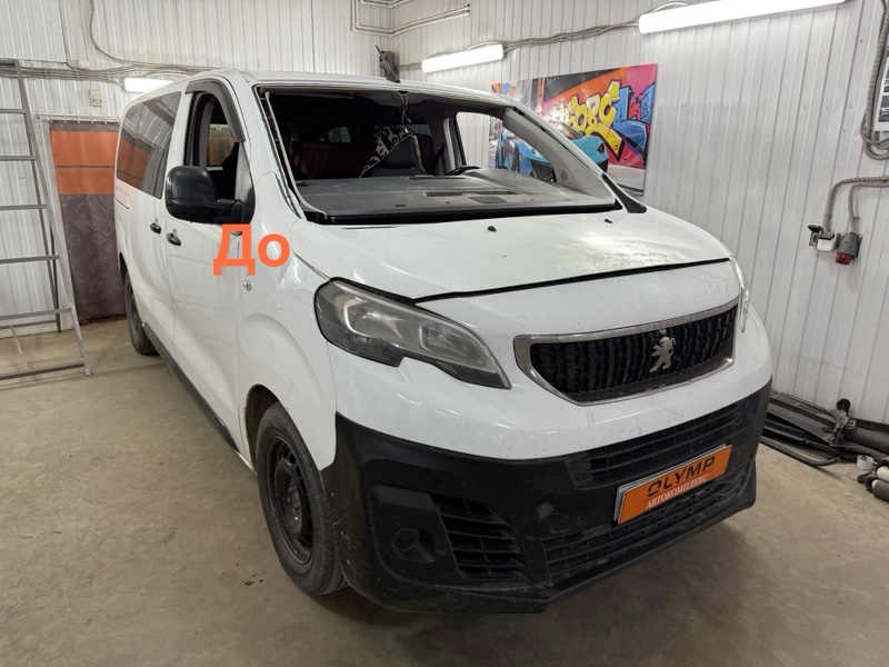 Стекло лобовое переднее Traveller 2017-2025 L2 DW10CTED4