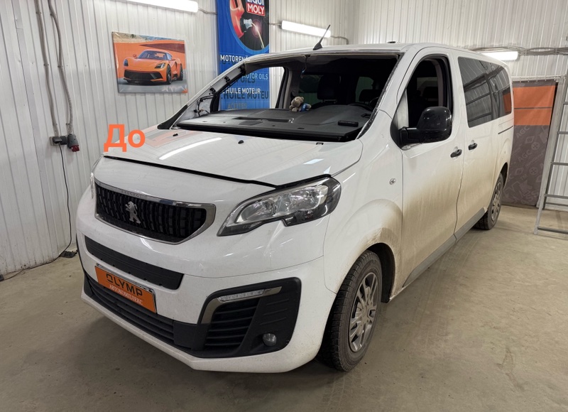 Стекло лобовое переднее Traveller 2017-2025 L2 DW10CTED4