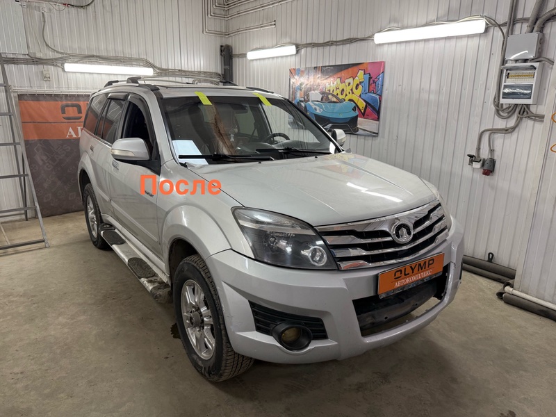 Стекло лобовое переднее Hover H3 2005-2019 H5 4G63S4M