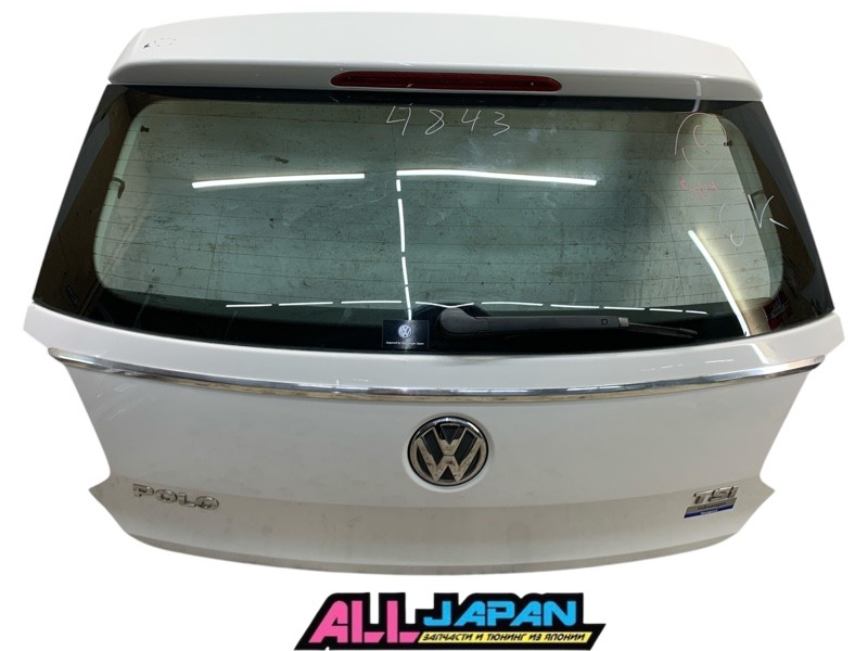 Крышка багажника Volkswagen Polo 2012 6R CBZ 6R6827025C контрактная