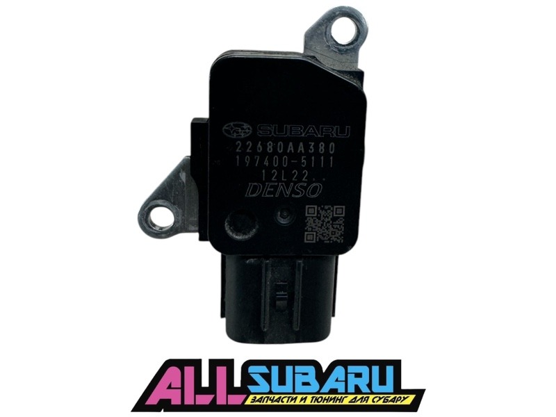 Датчик массового расхода воздуха Subaru Impreza WRX 2010 GH8 EJ20X 22680-AA380 контрактная