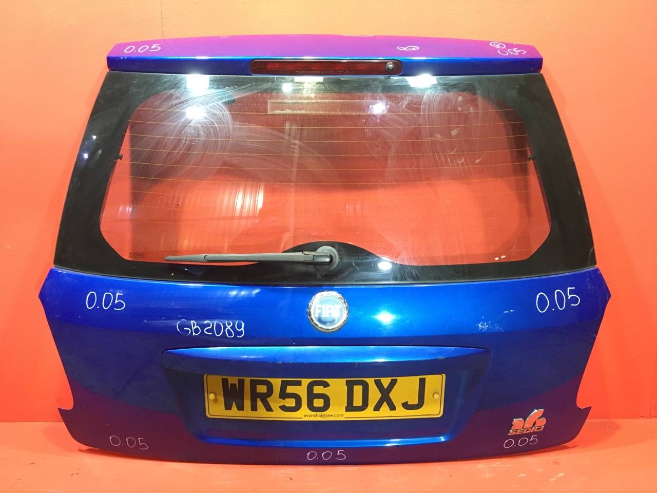 Дверь багажника Fiat Sedici