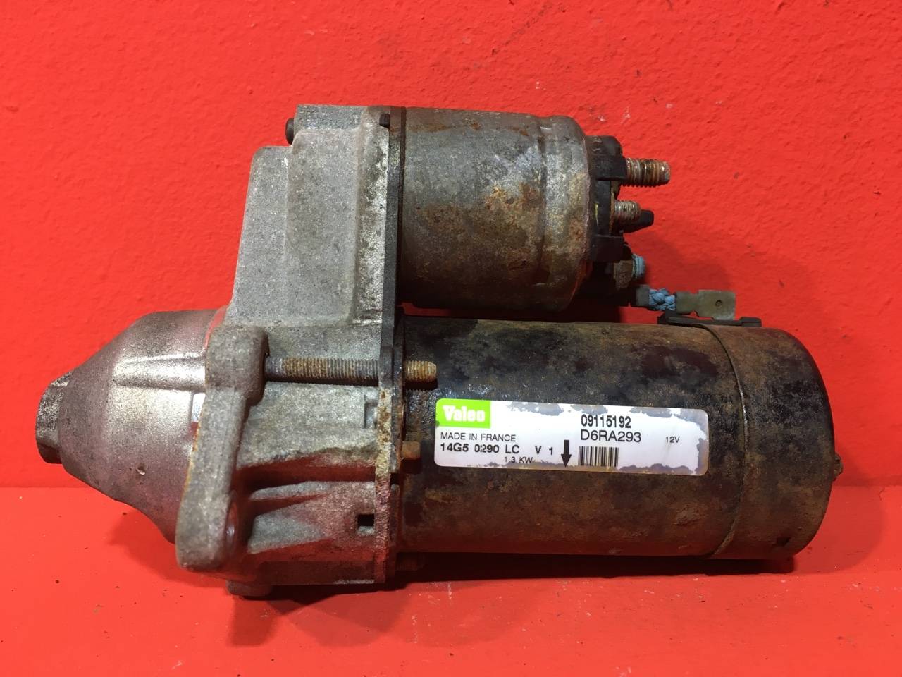 Стартер Opel Astra H