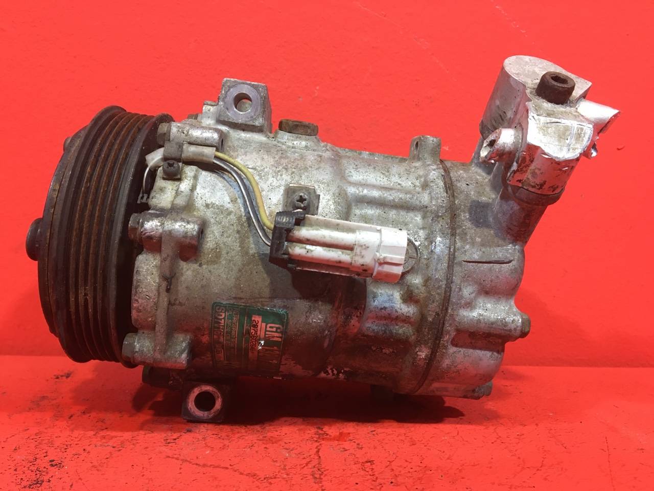 Компрессор кондиционера Opel Vectra C