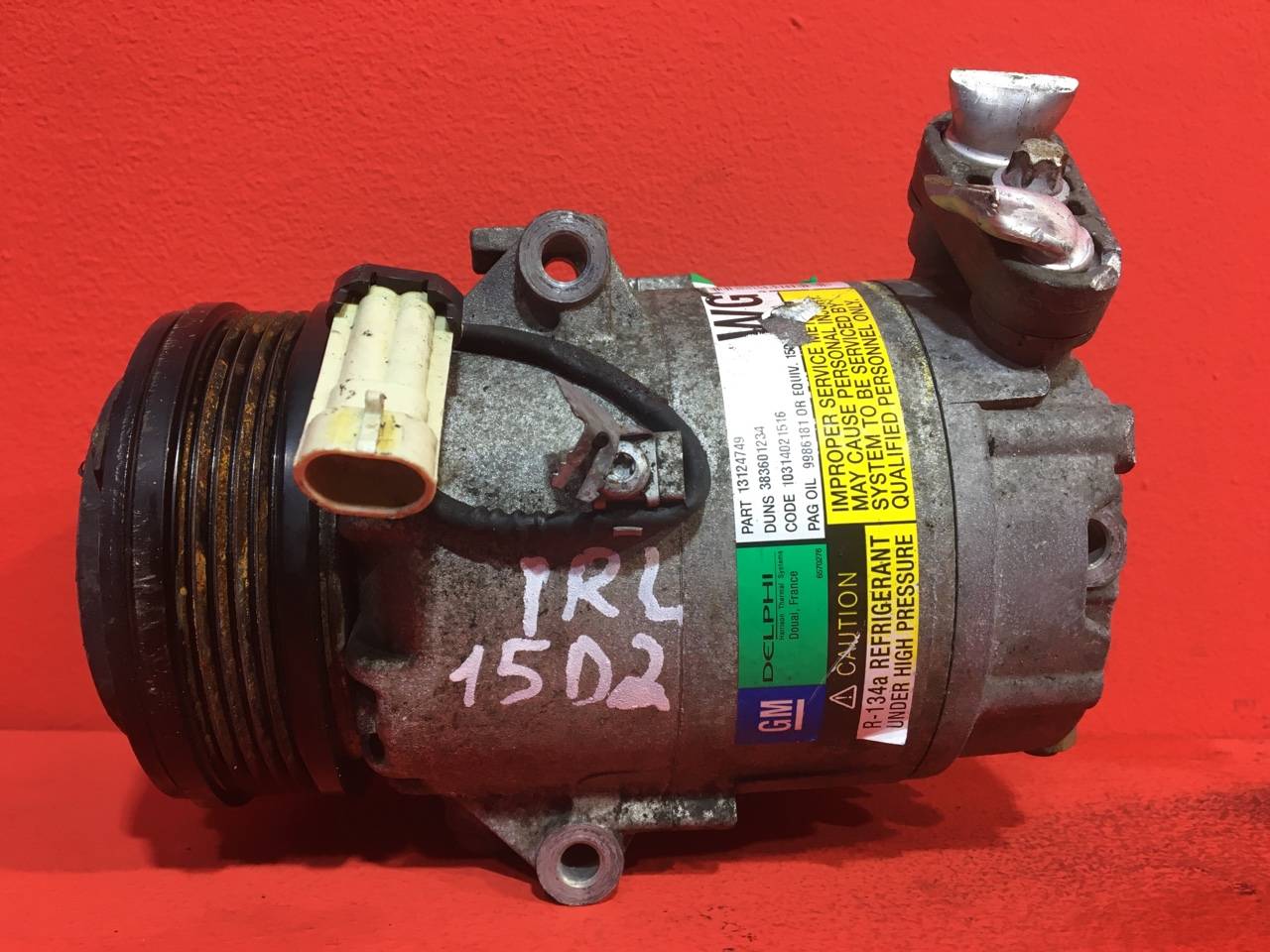 Компрессор кондиционера Opel Astra H