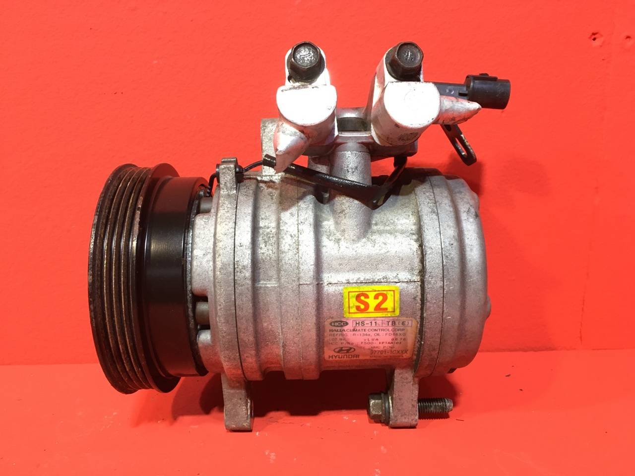 Компрессор кондиционера Hyundai Getz