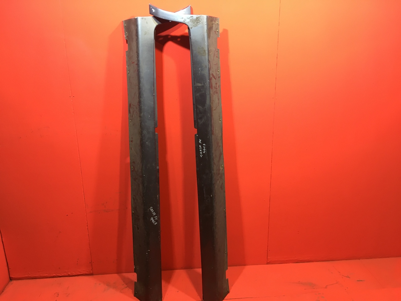 Накладка порога наружняя Hyundai Santa Fe SM