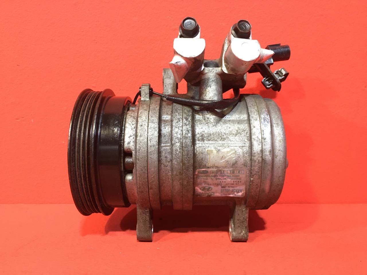 Компрессор кондиционера Hyundai Getz