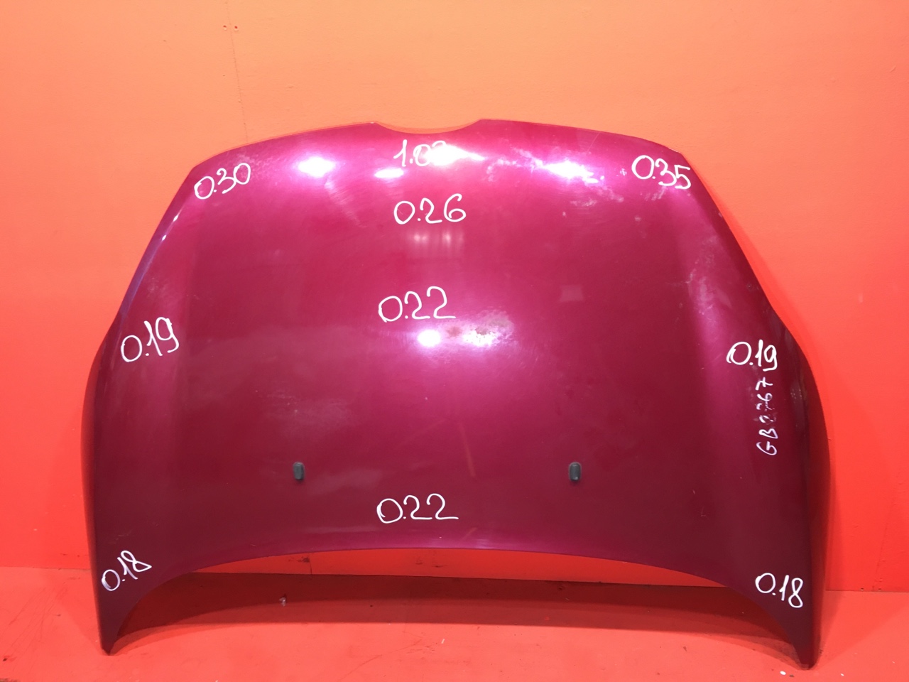 Капот Ford Fiesta 6