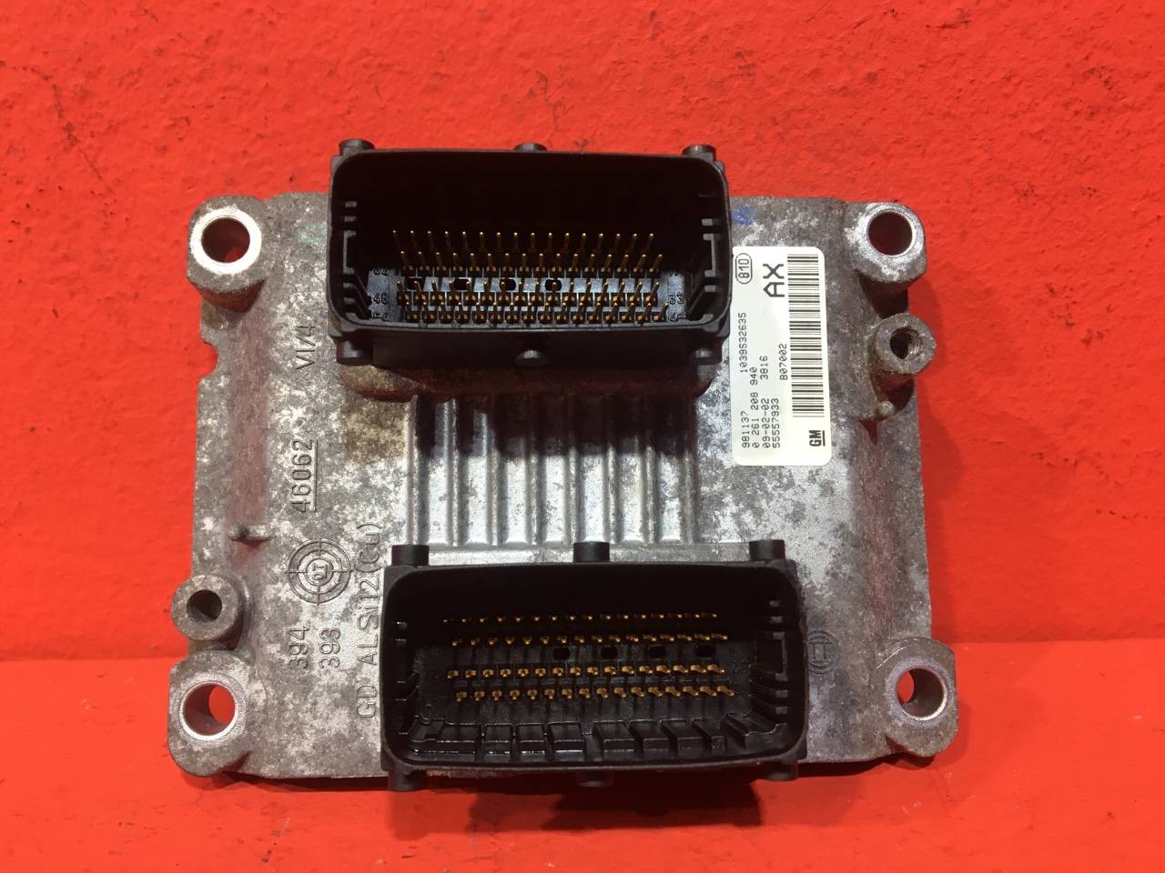 Блок управления двигателем Opel Corsa D