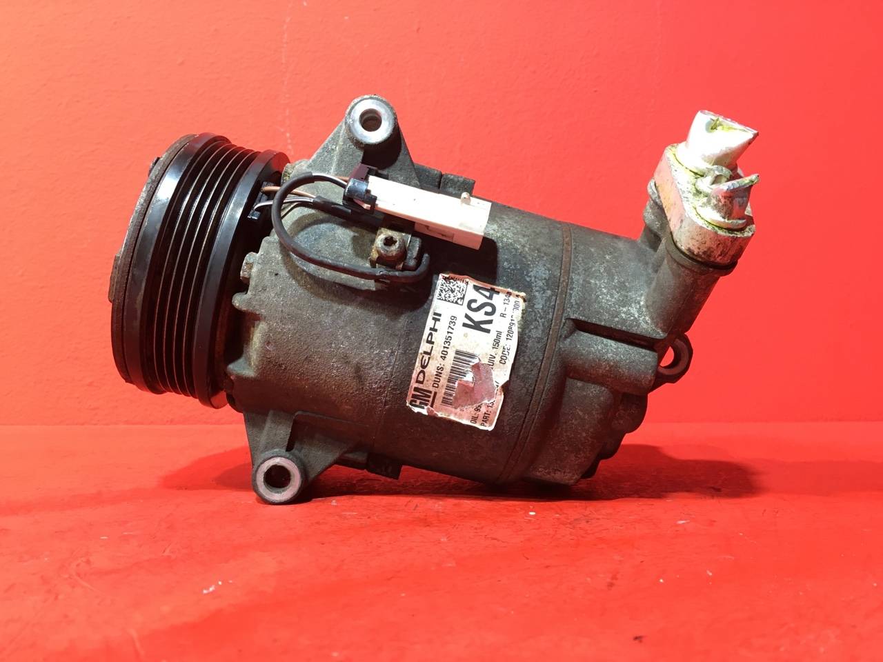 Компрессор кондиционера Opel Astra H