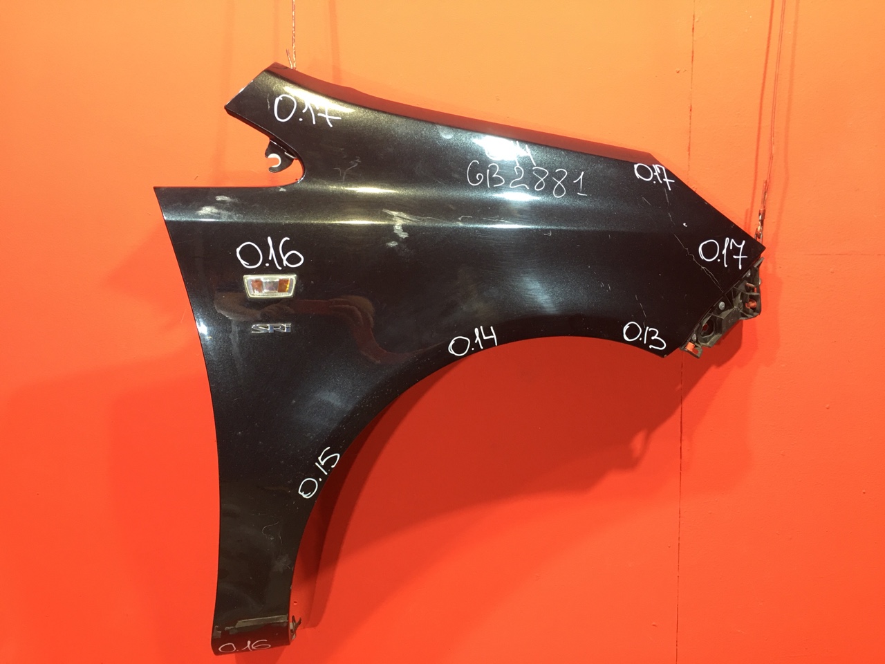 Крыло Opel Corsa D