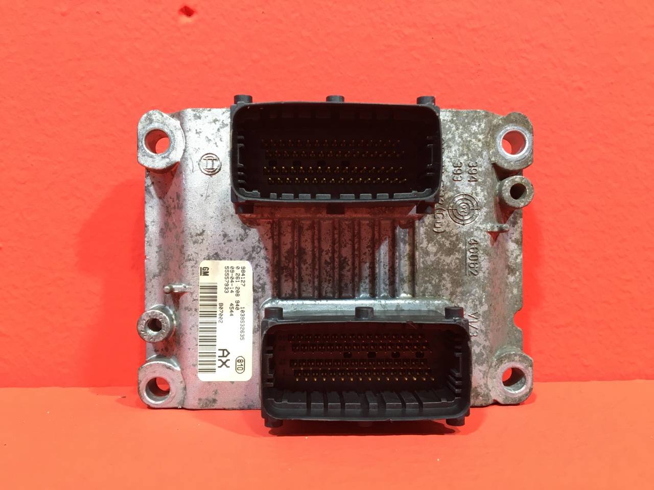 Блок управления двигателем Opel Corsa D