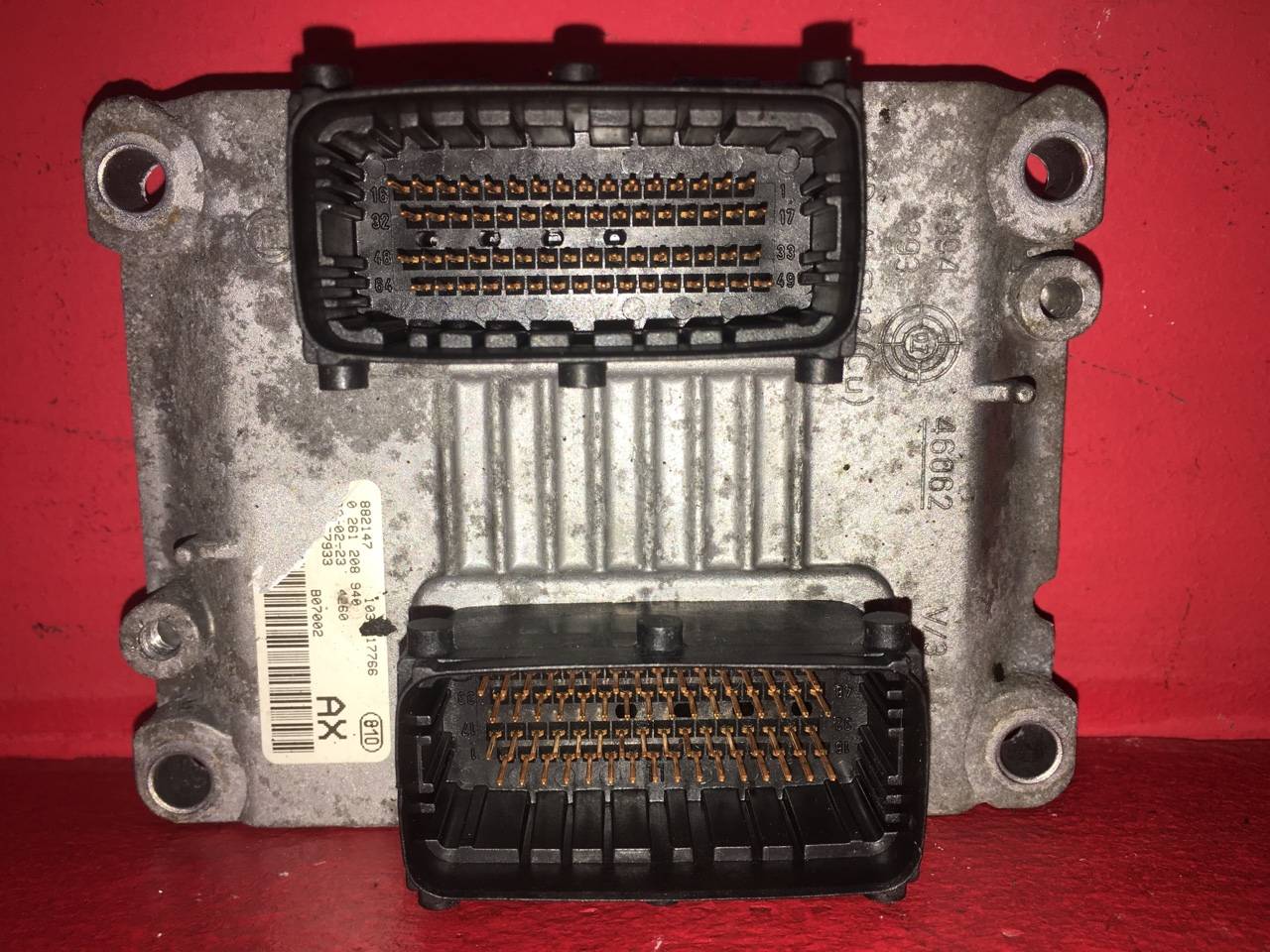 Блок управления двигателем Opel Corsa D